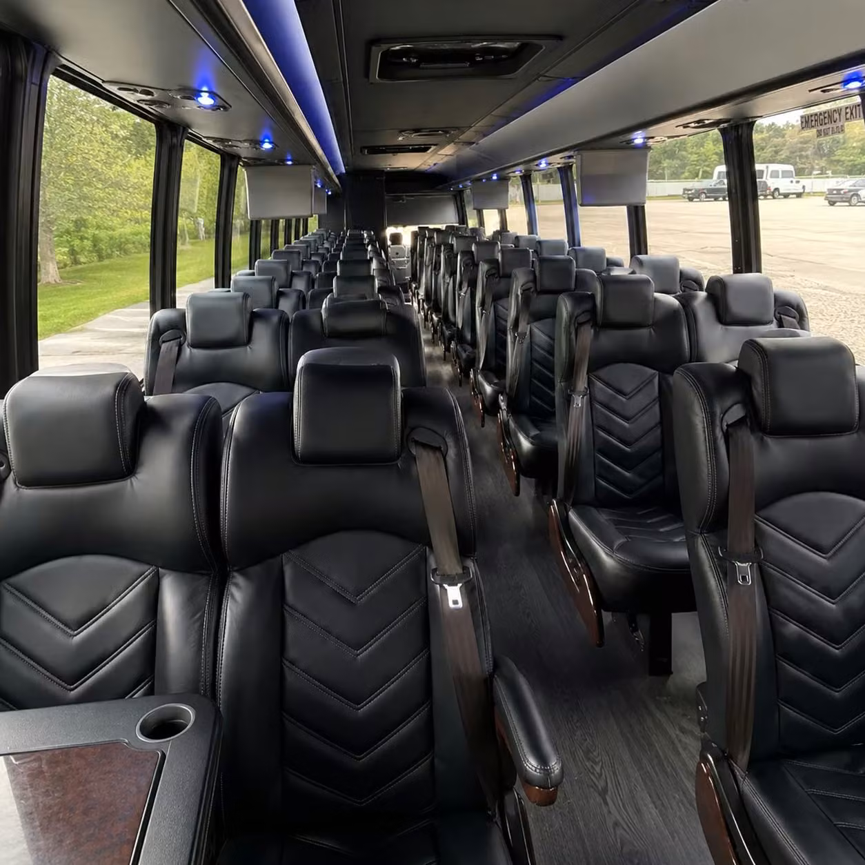 30 passenger minibus interior