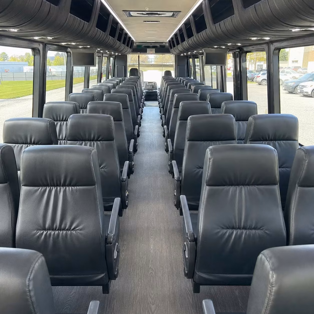 35 passenger minibus inside