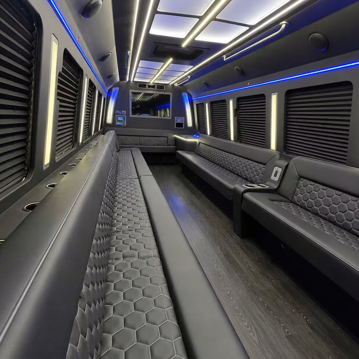 party bus interior