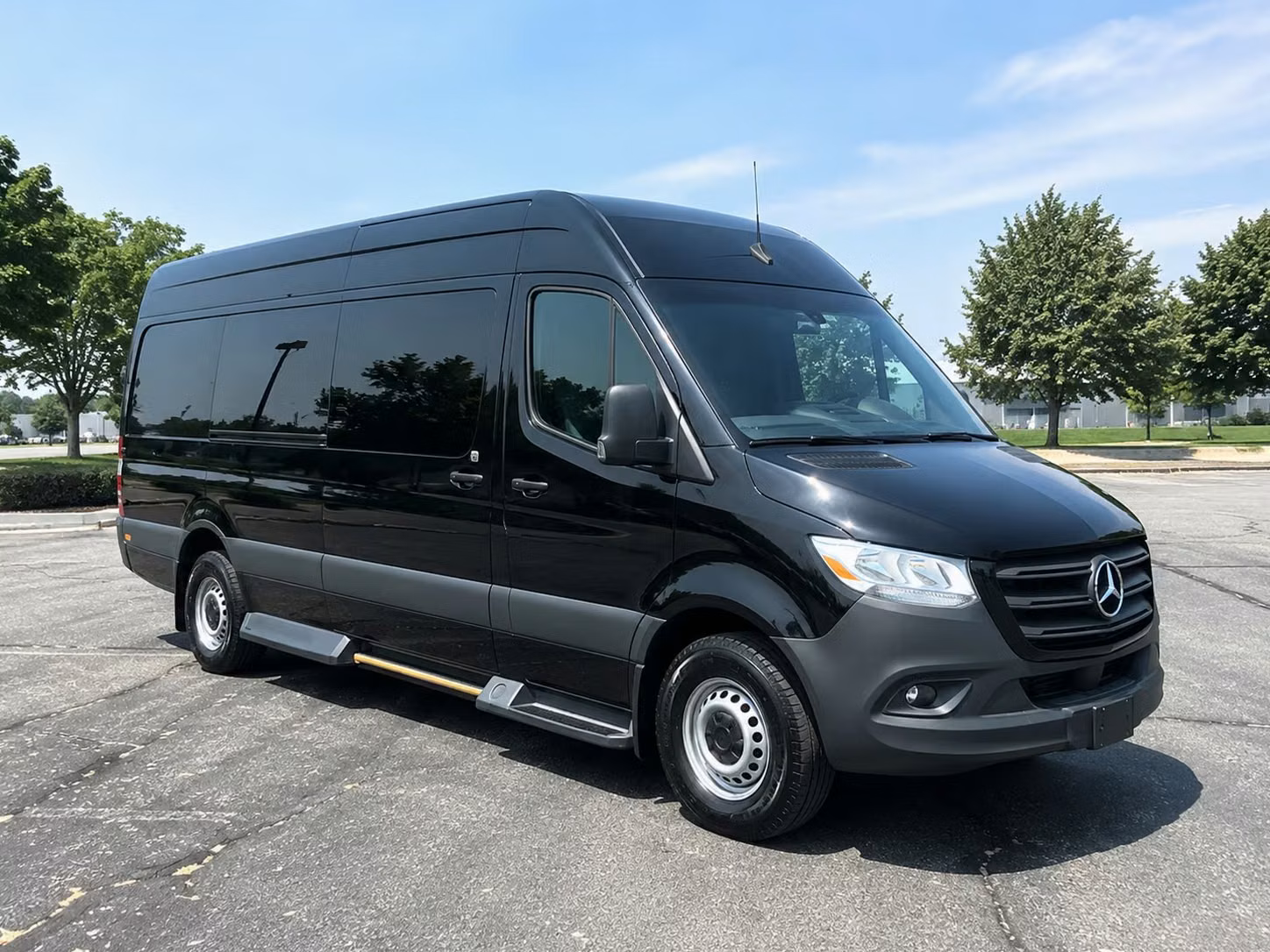 sprinter van with driver